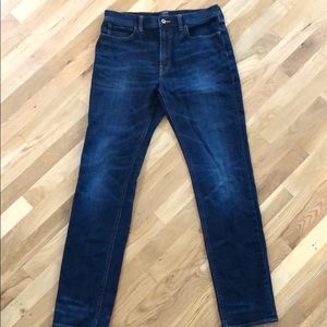 JCrew Sutton straight fit dark wash jeans 32x34